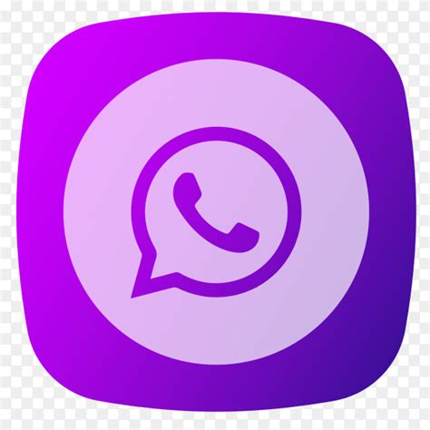 Whatsapp Logo Purple Png Similar Png
