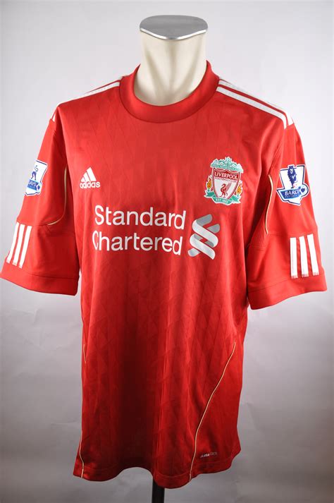 100% polyester abzeichen und spielernummer werden nach bestelleingang 32:22. Liverpool FC Trikot Gr. L #7 Suarez Jersey Adidas 2011/12 ...