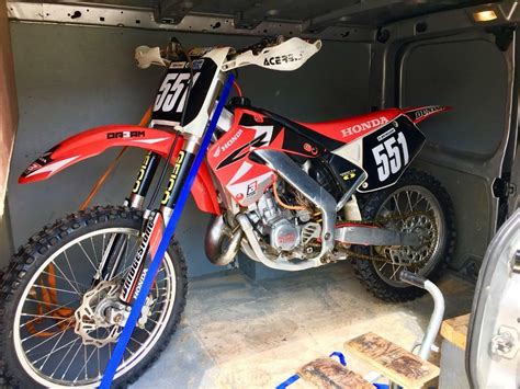 During the rebuild every part on the bike received attention. Honda CR 125 2 stroke motocross bike | in Spencers Wood ...
