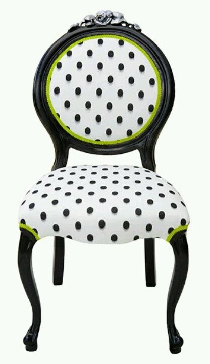Polka Dots Love Chair Furniture Polka Dot Chair