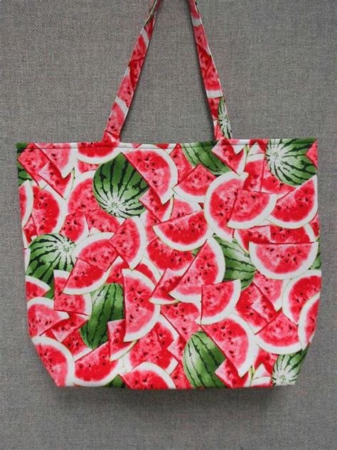 Watermelon Market Bag Etsy Market Bag Paper Grocery Bags Bags