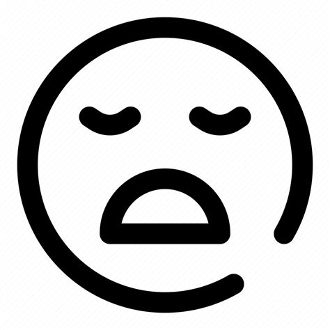 Weary Emoji Emoticon Face Expression Icon Download On Iconfinder