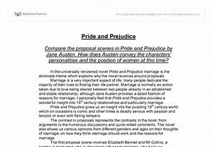 pride and prejudice outline