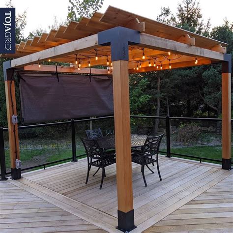 Pergola Kit With Shade Sail For 6x6 Wood Posts In 2021 Pergola Shade Free Nude Porn Photos