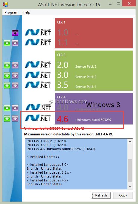 Download microsoft.net framework 4 for pc windows 7. Check .NET Framework Version in Windows 10