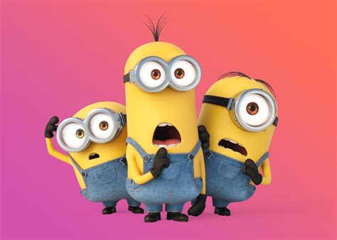 Minions Shocked Poster Picture Metal Print Paint By Minions Displate