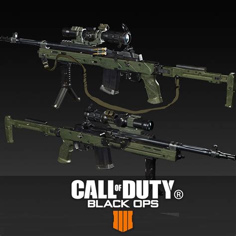 Artstation Call Of Duty Black Ops 4 Weapon Concept Vendetta Sniper Rifle
