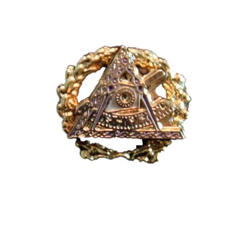 York Rite Past Grand Illustrious Master Masonic Deluxe Lapel Pin