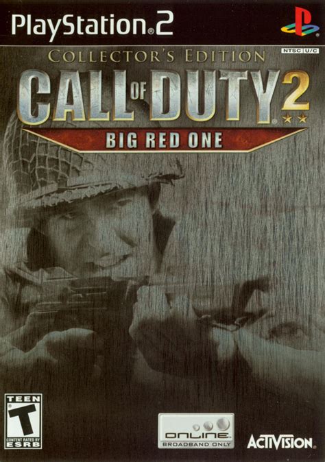 Call Of Duty 2 Big Red One Collectors Edition For Playstation 2