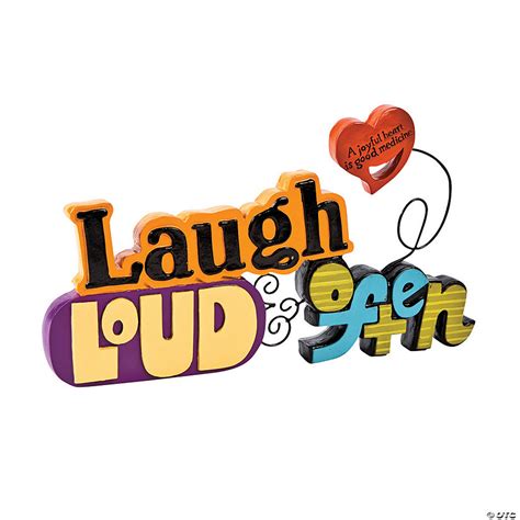 Laugh Loud Tabletop Sign Discontinued