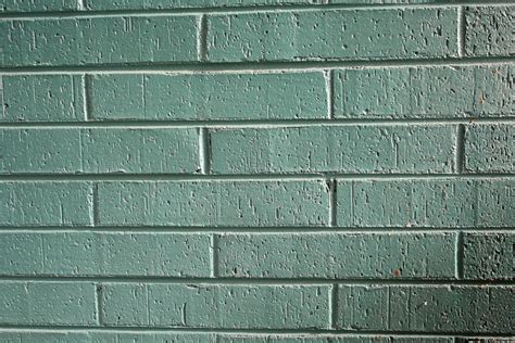 Green Brick Wall Texture Picture Free Photograph Photos Public Domain
