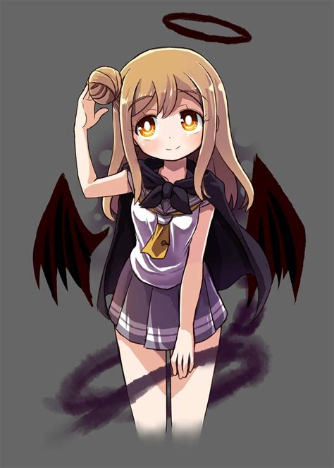 Kunikida Hanamaru Anime Love Anime Devil Demon Girl Angels And