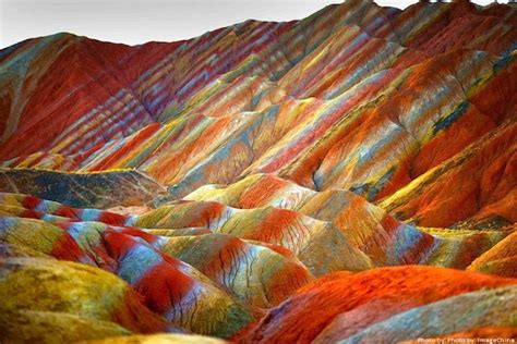 Rainbow Mountains Of China A Geological Wonder Of The World Telangana
