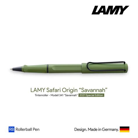Lamy Safari Origin Savannah Rollerball Pen ปากกาโรลเลอร์บอลล์ลามี่
