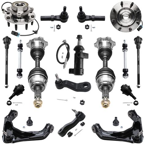 Buy Detroit Axle Front 17pc Suspension Kit For 4wd Chevy Gmc