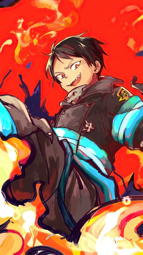 Shinra Kusakabe Fire Force Anime Art 4k 8473 Wallpaper Pc Desktop