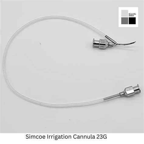 Simcoe Irrigation Aspiration Cannula 23g Ophthalmic Instrument