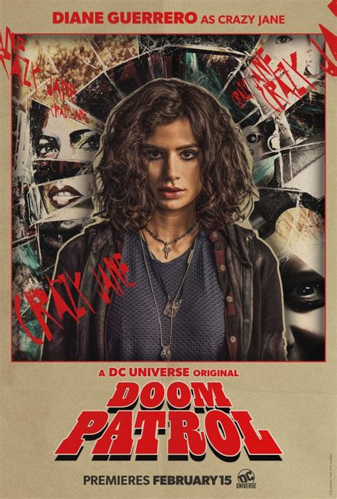 Doom Patrol Character Posters Finally Reveal A First Look At Cyborg And Crazy Jane