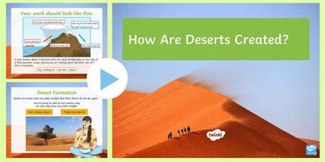 How Are Deserts Created Powerpoint Geography Revision Workbook