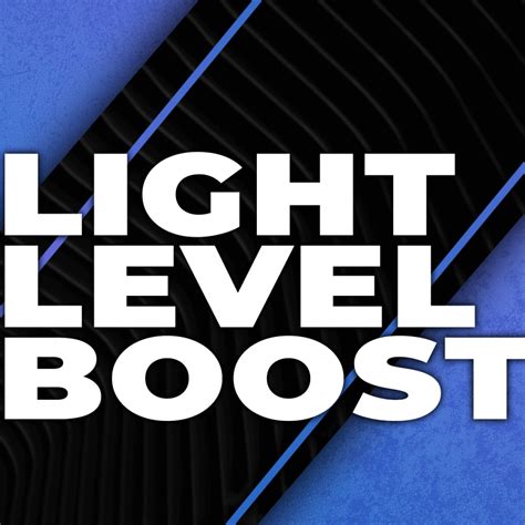 Light Level Boosting Guardian Boost 1 Boosting Carry And Recovery