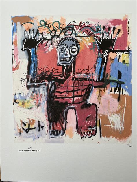 Jean Michel Basquiat Signed Certificate Coa Limited Etsy