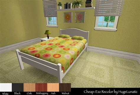 Mod The Sims Base Game Maxis Match Bed Recolors