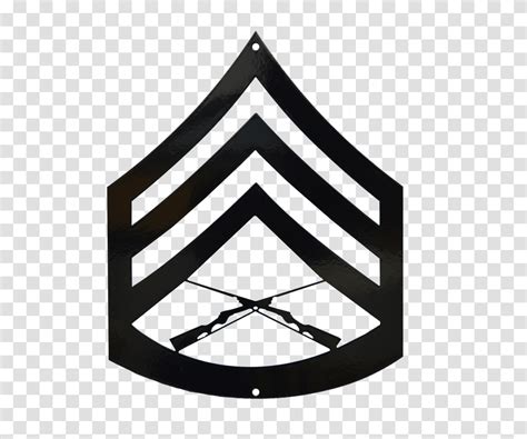 Army Staff Sergeant Rank Triangle Sphere Label Transparent Png