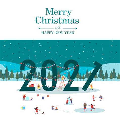New Year 2021 Kids Illustrations Royalty Free Vector Graphics And Clip