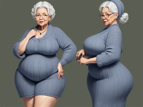 Image Convert Granny Big Booty Wide Hips Knitting