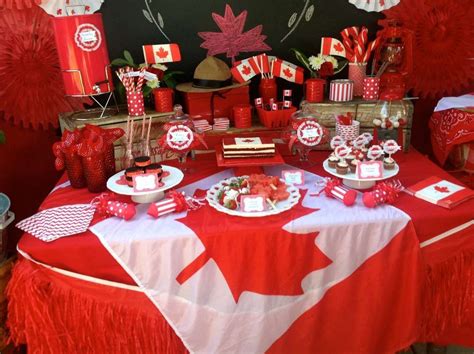 canada day party ideas photo 13 of 14 canada day party canada day canada party