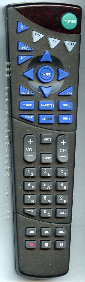 Buy Motorola 482666 002 Urc45t2 482666002 Cable Box Cable Remote Control