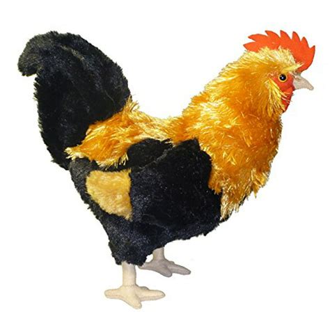 Adore 14 Standing Valiant The Rooster Chicken Plush Stuffed Animal Toy