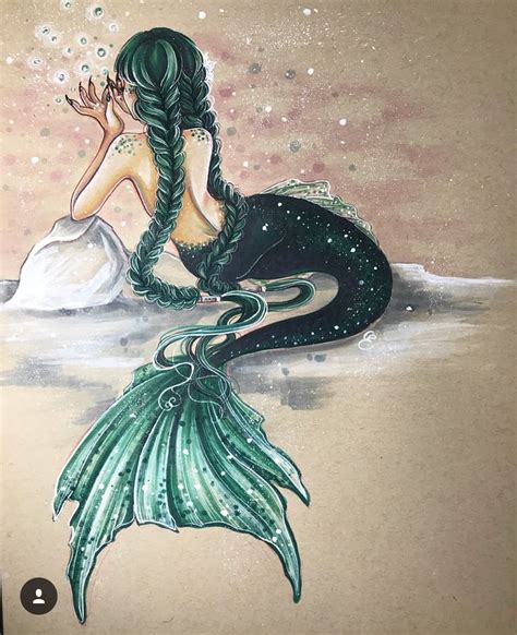 Realistic Mermaid Tail Drawing Printable Design Tips