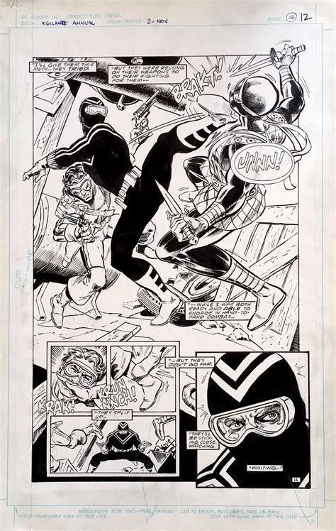 Vigilante Annual 2 Page 12 Ross Andru Pencils Tony Dezuniga Inks In Pepe Caldelas S Dc