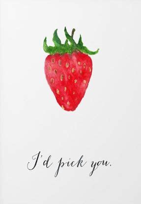 I actually think the same things do make most people happy. Strawberry print - strawberry decor - inspirational quote print - typography… | Quote prints ...
