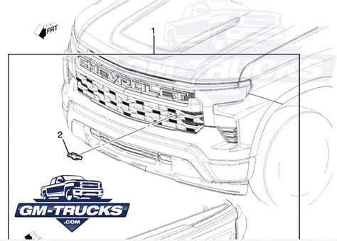 Redesigned 2022 Chevy Silverado Front End Leaked By Gm Parts Catalog