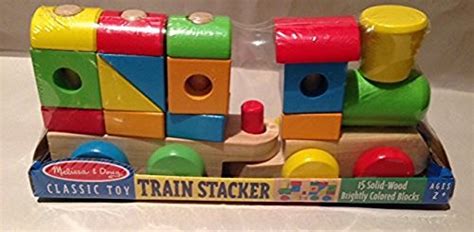 Melissa And Doug Wooden Train Sets For Kids Toy Train Center