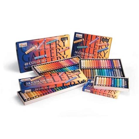 Gallery Oil Pastel Set 12 Assorted Colours