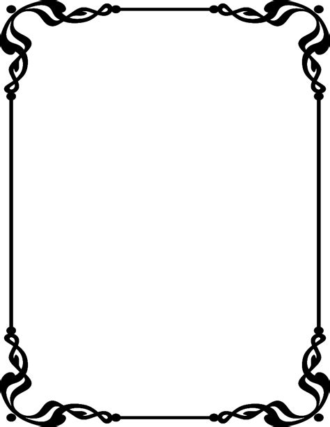 Png Borders Simple Clipart Best