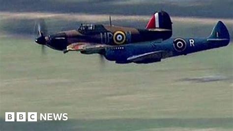 Flypast Marks Battle Of Britain Anniversary Bbc News