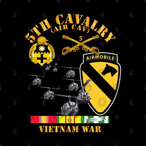 5th Cavalry Air Cav 1st Cav Division W Svc Division