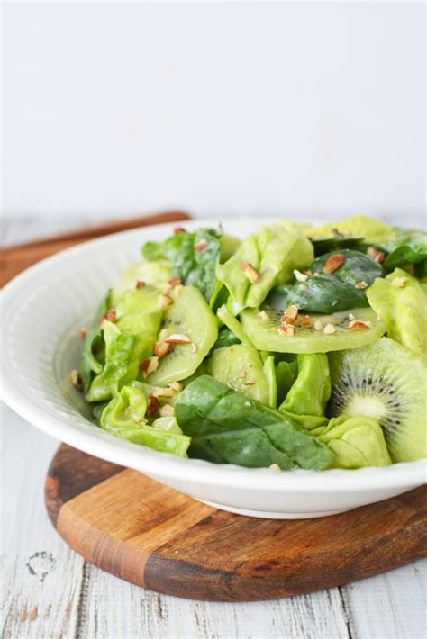Summertime Kiwi Salad Recipe The Rebel Chick