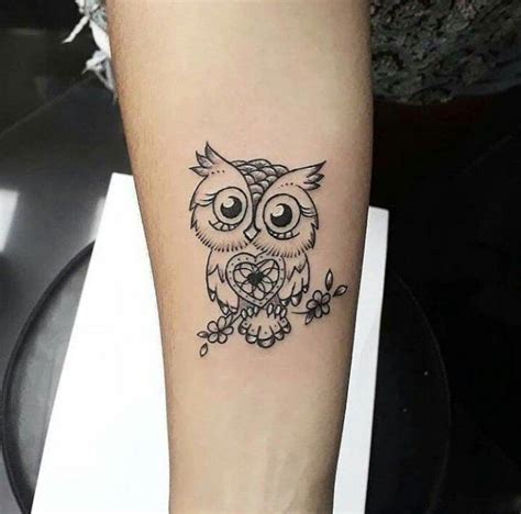 Pin By Elianitapascal On Tattos Owl Tattoo Small Cute Owl Tattoo