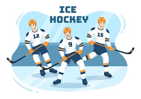 Premium Ice Hockey And Field Hockey Illustration pack from Sports
