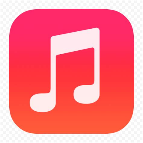 HD Apple Music App Logo Icon PNG Citypng