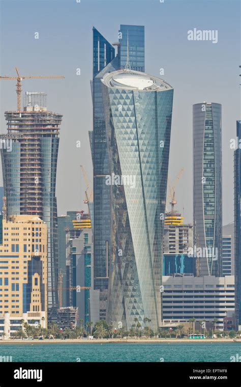 Al Bidda Tower Qatar Doha Skyscraper Stock Photo 82906860 Alamy