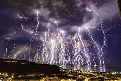 Incredible Composite Photo Captures Massive Lightning Storm In Turkey