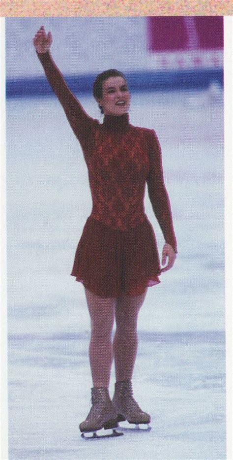 Katarina Witt After Performing Her Free Skate During The XVll Winter Olympics In Lillehammer