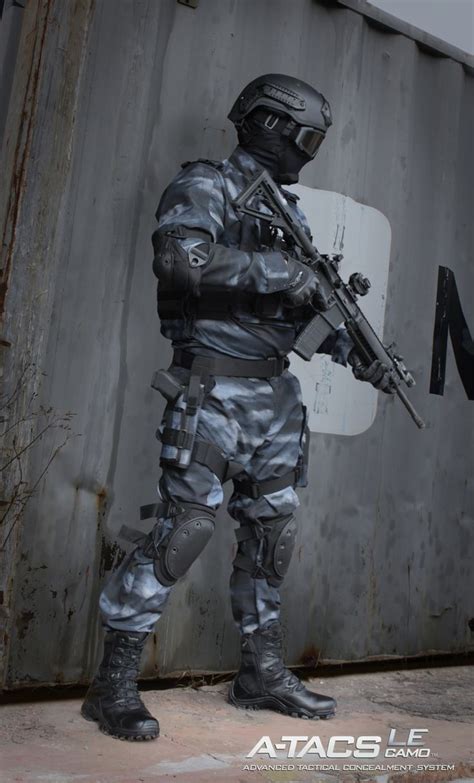 Urban Camo Grey Black Tactical Gear Military Outfit Military Gear