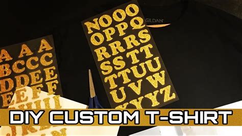 Diy Custom T Shirt Using Iron On Letters Creating My First Custom T